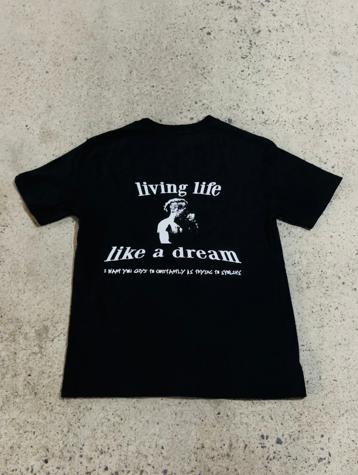 RENEGADE ヘビーウェイトtシャツliving life like a dream